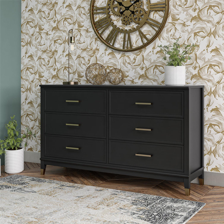 CosmoLiving by Cosmopolitan Westerleigh 6 Drawer 56.77" W Double